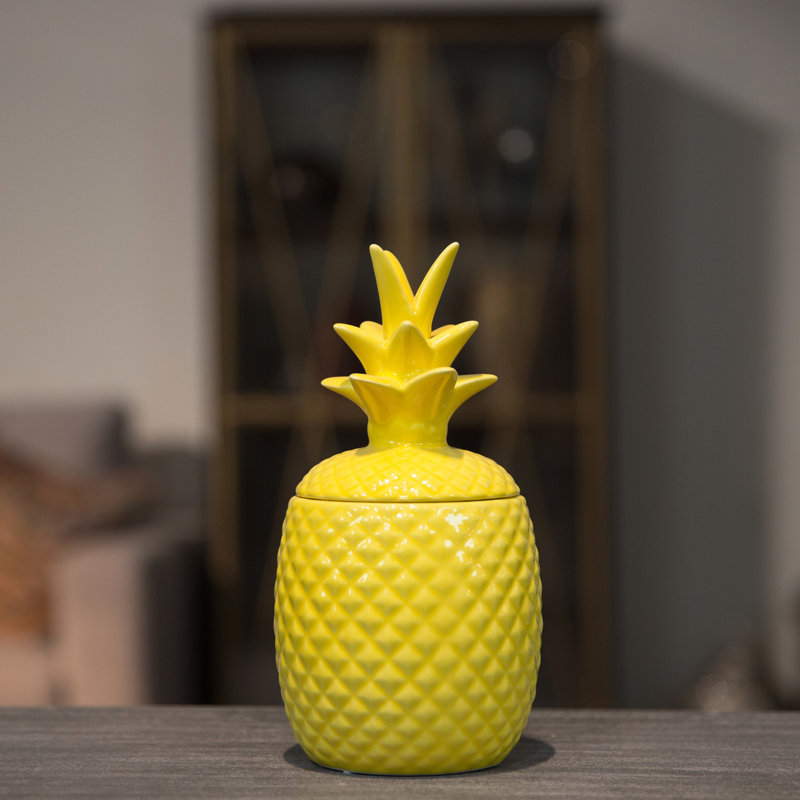 Bay Isle Home Pineapple 1 qt. Storage Jar & Reviews Wayfair